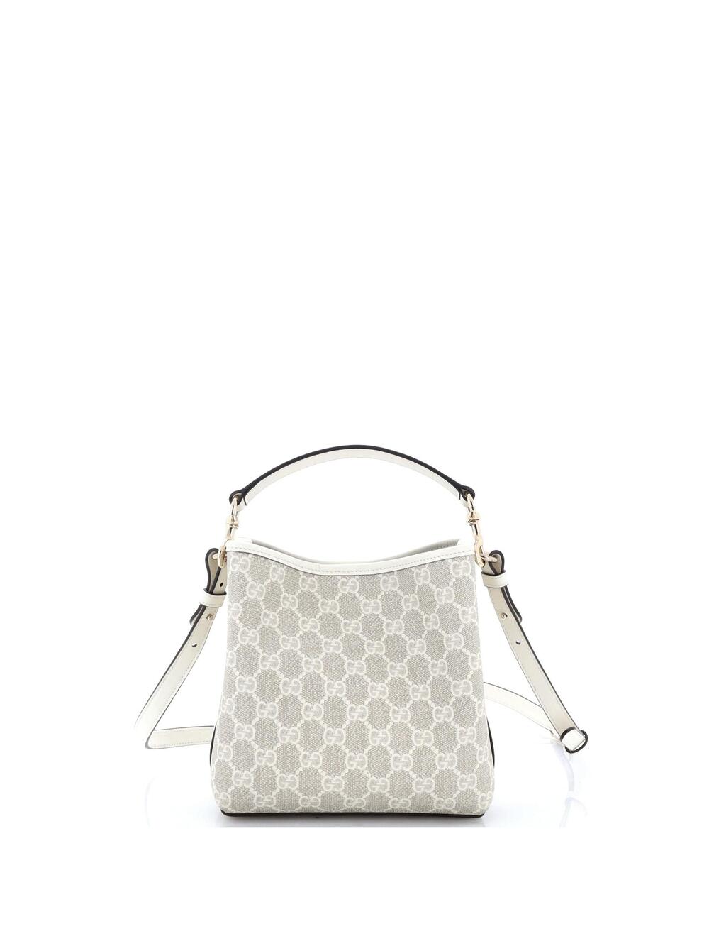 Gucci Gg Emblem Bucket Bag Coated #276599G18B